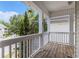 Covered porch area offers a nice outdoor space at 6341 Lake Valley Pt, Lithonia, GA 30058