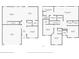 Detailed floor plan showcasing the layout of the home, highlighting room dimensions and relationships between spaces at 230 Waters Edge Pkwy, Temple, GA 30179