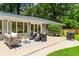 Backyard featuring a stone patio perfect for outdoor entertainment and enjoyment at 2463 Briarmoor Ne Rd, Atlanta, GA 30345