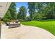 Backyard featuring a stone patio perfect for outdoor entertainment and enjoyment at 2463 Briarmoor Ne Rd, Atlanta, GA 30345