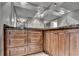 Bathroom featuring a vanity with a dark countertop and ample storage at 1010 Donegal Se, Smyrna, GA 30080