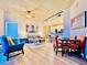 Bright living room with hardwood floors, floor to ceiling windows, and an open floor plan at 400 W Peachtree Nw St # 2704, Atlanta, GA 30308