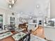 Dining area next to the kitchen features natural light and access to the outdoor space at 4450 Barony Dr, Suwanee, GA 30024