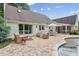 Expansive backyard featuring a large patio, outdoor seating and in-ground pool at 5095 Karr Road Rd, Cumming, GA 30040