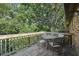Outdoor deck area provides a great space for relaxation at 2825 Northeast Ne Expy # F003, Atlanta, GA 30345