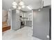 Spacious kitchen with modern stainless steel appliances and white and grey cabinets at 3665 Magnolia Walk Trl, Cumming, GA 30040