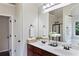 Bathroom with a double sink vanity, a bathtub and a shower at 1496 Clarecastle Ln, Buford, GA 30519