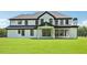 Stunning white home featuring black trim accents and a spacious backyard, ideal for outdoor enjoyment at 3205 Bold Springs Rd, Dacula, GA 30019