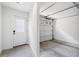 Garage features a door and concrete flooring providing parking and storage space at 322 Peters Sw St # 2, Atlanta, GA 30313
