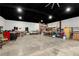 Spacious garage interior with ample room for equipment, tools, and storage at 4882 Rabbit Farm Road Rd, Loganville, GA 30052