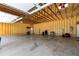 Spacious garage with insulated walls, high ceilings, and ample room for storage and vehicles at 4882 Rabbit Farm Road Rd, Loganville, GA 30052