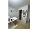 Bright office space with modern desk, convenient closet, and an abundance of natural light at 6432 Polar Fox Ct, Riverdale, GA 30296
