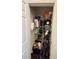 Pantry with wire shelving, household goods and cleaning supplies at 6432 Polar Fox Ct, Riverdale, GA 30296