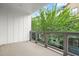 Outdoor balcony with a fenced in railing and greenery view at 772 Aerial Se Way, Atlanta, GA 30312