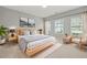 Beautiful bedroom featuring a bed and side tables at 772 Aerial Se Way, Atlanta, GA 30312