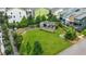 Aerial view of a well-manicured community gathering space and picnic shelter at 772 Aerial Se Way, Atlanta, GA 30312