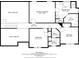 Detailed floor plan of the second floor layout featuring bedrooms and primary bath at 908 Lance Cir, Lawrenceville, GA 30043