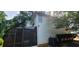 Exterior view of the home's siding and screened in porch at 95 Willow Tree Ter, Covington, GA 30016