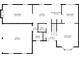 First floor layout featuring a Gathering room, kitchen, dining room, living room, laundry, foyer, and garage at 4000 Brittan Glade Trl, Snellville, GA 30039