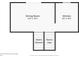 Second floor plan displaying layout of kitchen, dining room, and stairs at 1919 Cheatham Woods Sw Dr, Marietta, GA 30008