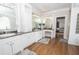 Spacious Primary bathroom features dual vanities, granite countertops, and a luxurious feel at 4054 Lyon Blvd, Atlanta, GA 30331