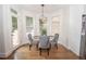 Charming dining area with pendant lighting and a view of the outdoors at 4054 Lyon Blvd, Atlanta, GA 30331