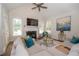 Spacious living room with fireplace and windows at 4054 Lyon Blvd, Atlanta, GA 30331
