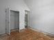 Bedroom with large closet featuring an a-frame ceiling at 148 Barrington Pkwy, Stockbridge, GA 30281