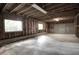 Spacious unfinished basement with insulation and natural light at 2773 Hawk Trace Ne Ct, Marietta, GA 30066