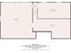 Floor plan of basement featuring garage, hall, basement and storage area at 2773 Hawk Trace Ne Ct, Marietta, GA 30066
