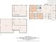 Floor plan of home featuring basement, living area and bedrooms at 2773 Hawk Trace Ne Ct, Marietta, GA 30066