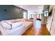 Open living area with hardwood floors and comfortable sectional sofa at 420 Ashbury Cir, Dallas, GA 30157