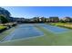 Well-maintained community tennis courts with great lighting providing recreational opportunities for active residents at 420 Ashbury Cir, Dallas, GA 30157