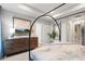 Beautiful main bedroom with stylish furniture, tray ceiling and lots of natural light at 508 Crown Dr, Emerson, GA 30137