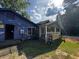 Home with a covered porch and patriotic decor at 6733 Old Covington Rd, Lithonia, GA 30058