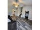 Spacious living room with hardwood floors and staircase at 842 Shoals Ct, Atlanta, GA 30349