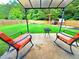 Cozy patio setup with comfortable seating, perfect for relaxing and enjoying the outdoor views at 171 Shaker Hollow Drive Dr, Mcdonough, GA 30253