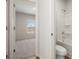 Bathroom showcasing a tub-shower combo and toilet in an efficiently designed space at 237 Arwen Drive Lot 61, Mcdonough, GA 30252