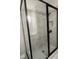Modern bathroom features a glass enclosed shower with tiled walls and floor at 970 Bibbs Circle Nw # 12, Atlanta, GA 30318