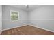 Bedroom features carpet, neutral paint and a window at 536 Cherokee Overlook Court Ct, Canton, GA 30115