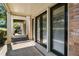 Cozy back porch with sliding glass doors, perfect for relaxing outdoors at 3650 Ashford Dunwoody Ne Rd # 413, Atlanta, GA 30319