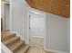 Closet with shelving, carpet, and a paneled ceiling at 263 Mountainview Cir, Canton, GA 30115