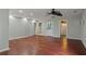 Spacious main bedroom featuring hardwood floors and easy access to an ensuite bathroom at 263 Mountainview Cir, Canton, GA 30115