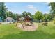Community playground with swing set and climbing structure, perfect for Gathering fun at 3794 Brown Owl Ct, Marietta, GA 30062