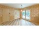 Dining room featuring checkered floors and doors leading to outdoor space at 800 Greenwood Se Trl, Conyers, GA 30094