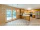 The kitchen opens to a patio with stainless appliances, and ample prep space at 800 Greenwood Se Trl, Conyers, GA 30094