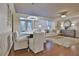 Bright and airy living room featuring natural light and a dining area at 2626 Sardis Chase Ct, Buford, GA 30519