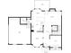 First floor plan showcasing kitchen, living, dining, office, and garage spaces and layout at 479 Rising Sun Path, Lawrenceville, GA 30043
