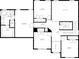 Second floor plan featuring bedrooms, bathrooms, and open spaces, with layout dimensions at 479 Rising Sun Path, Lawrenceville, GA 30043