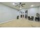 Large basement offers plenty of space for entertainment and relaxation at 840 Milton Oaks Dr, Johns Creek, GA 30022